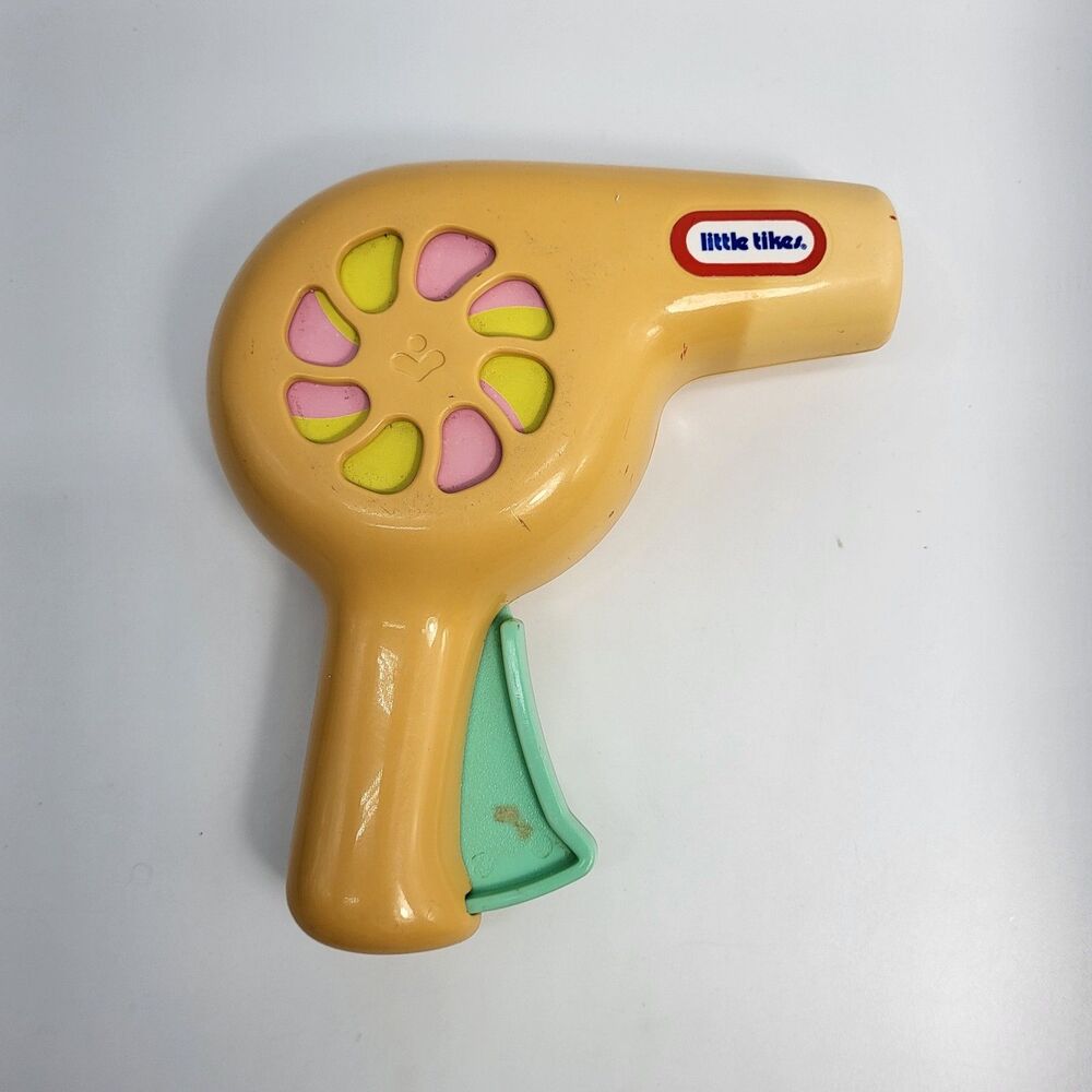 Vtg Little Tikes Beauty Salon Toy Hair Dryer Replacement Blow Dryer 90s WORKS